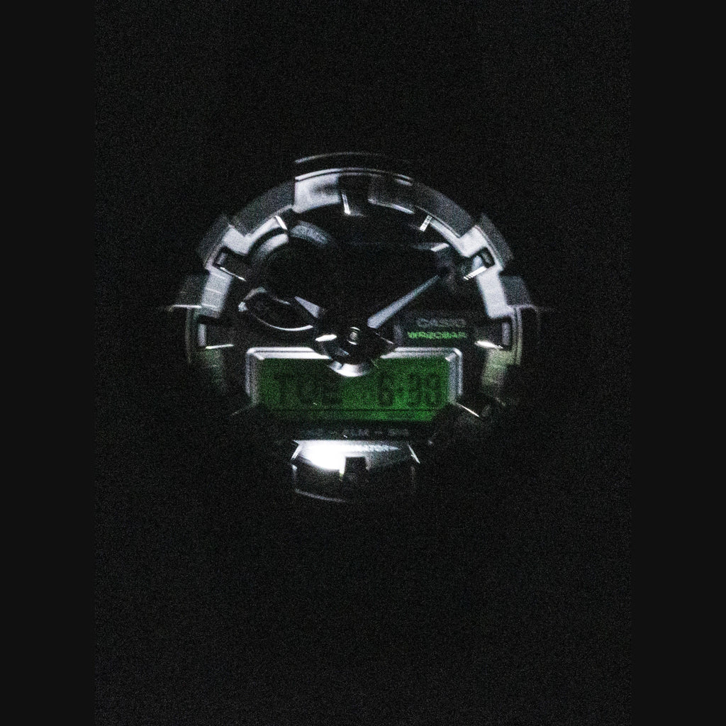 Casio G-Shock Analog Digital Black Dial Resin Quartz GA-700BEG-1A 200M Men's Watch