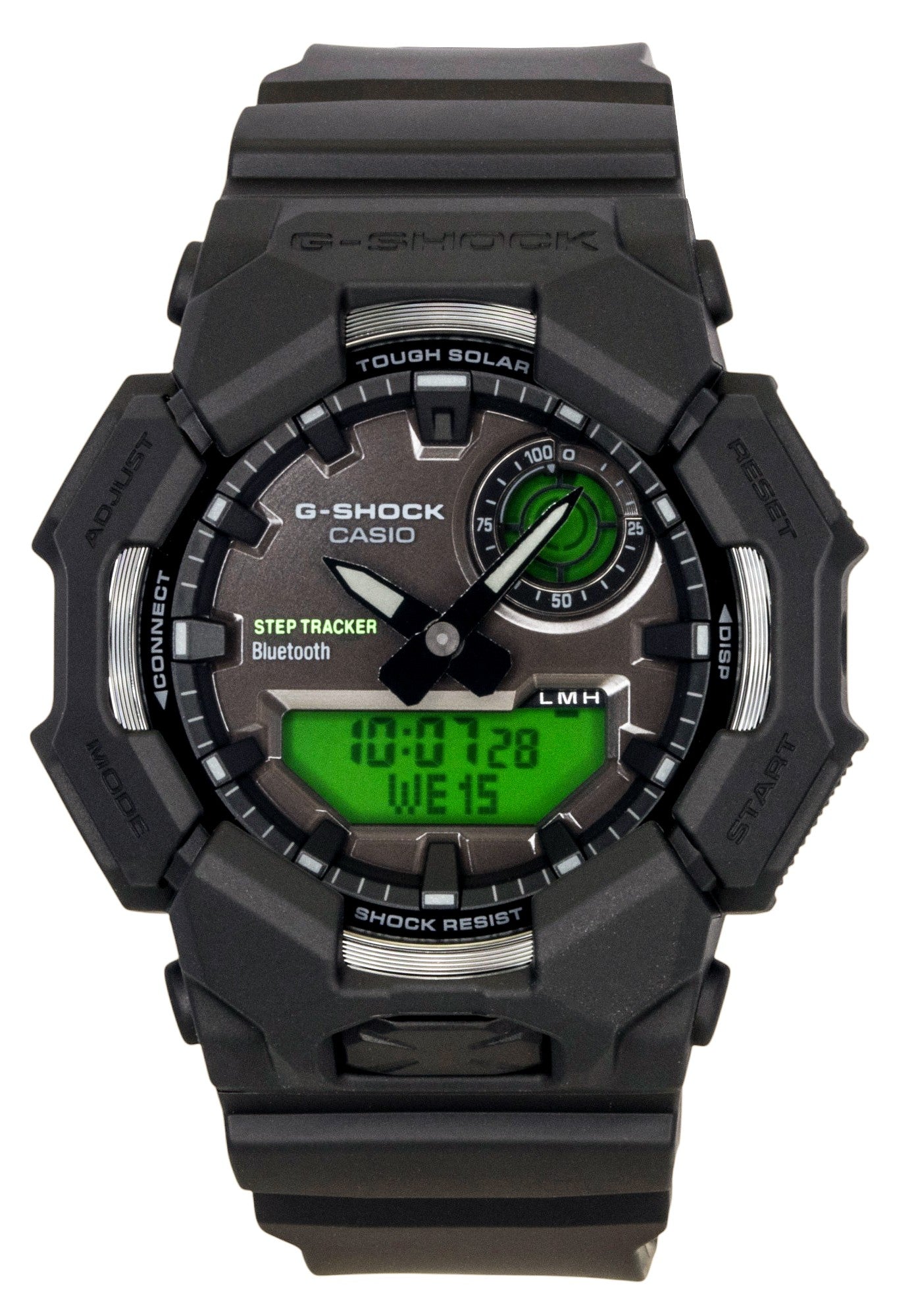 Casio G-Shock Analog Digital Smartphone Link Bio-Based Resin Strap Black Dial Solar GA-B010BEG-1A 200M Men's Watch