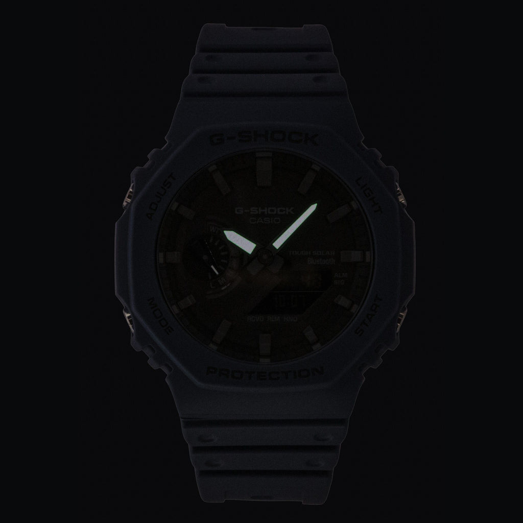 Casio G-Shock Smartphone Link Analog Digital Resin Strap Black Dial Solar GA-B2100-2A 200M Men's Watch