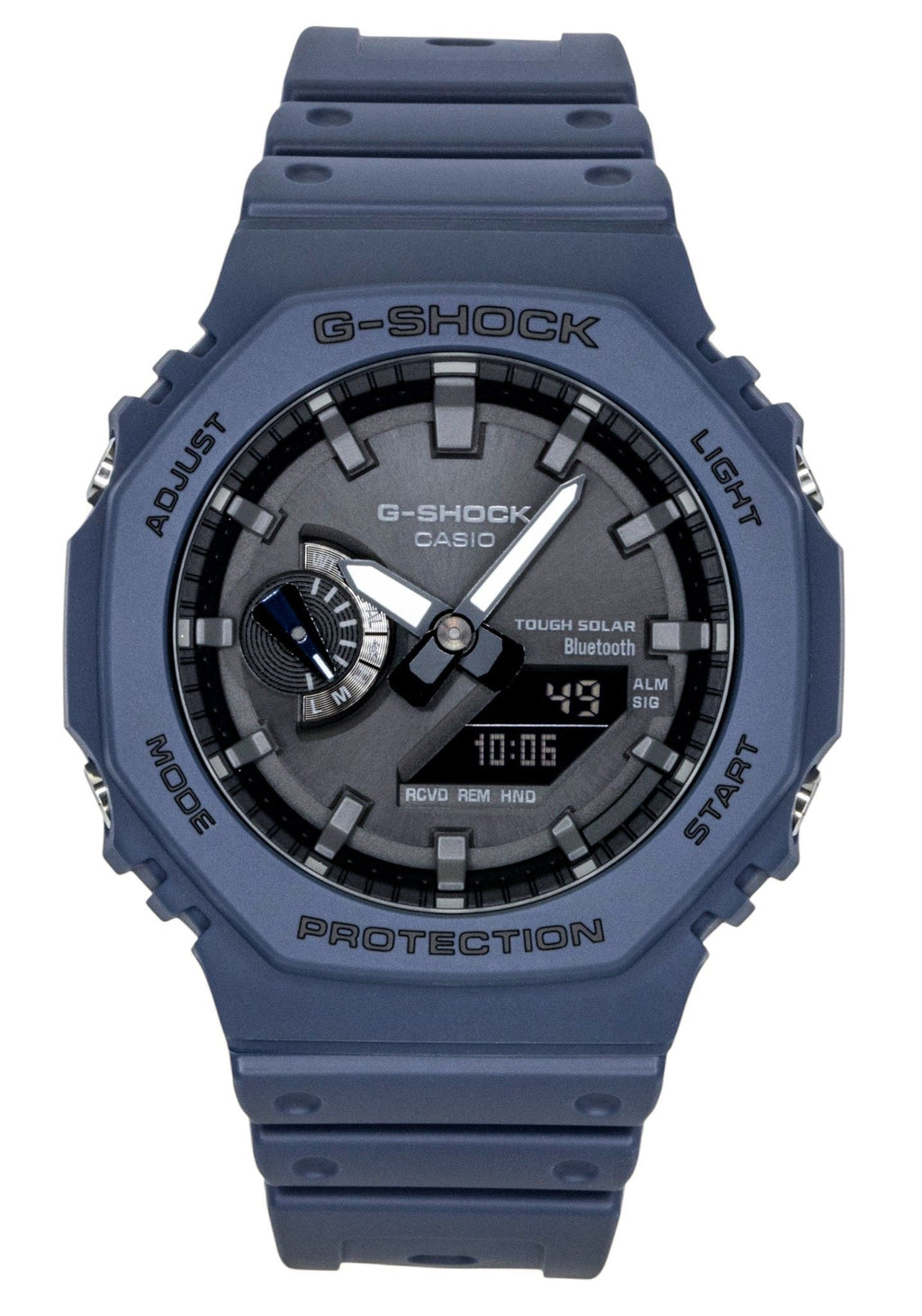 Casio G-Shock Smartphone Link Analog Digital Resin Strap Black Dial Solar GA-B2100-2A 200M Men's Watch