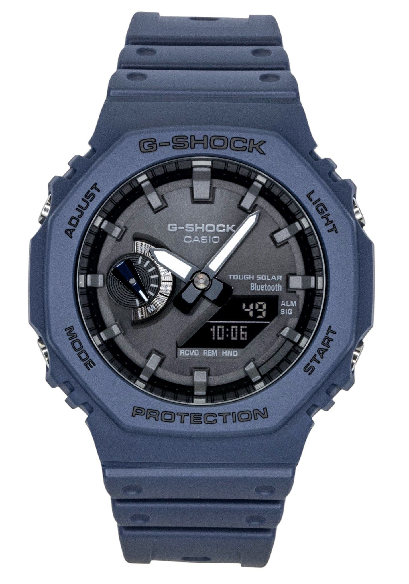 Casio G-Shock Smartphone Link Analog Digital Resin Strap Black Dial Solar GA-B2100-2A 200M Men's Watch