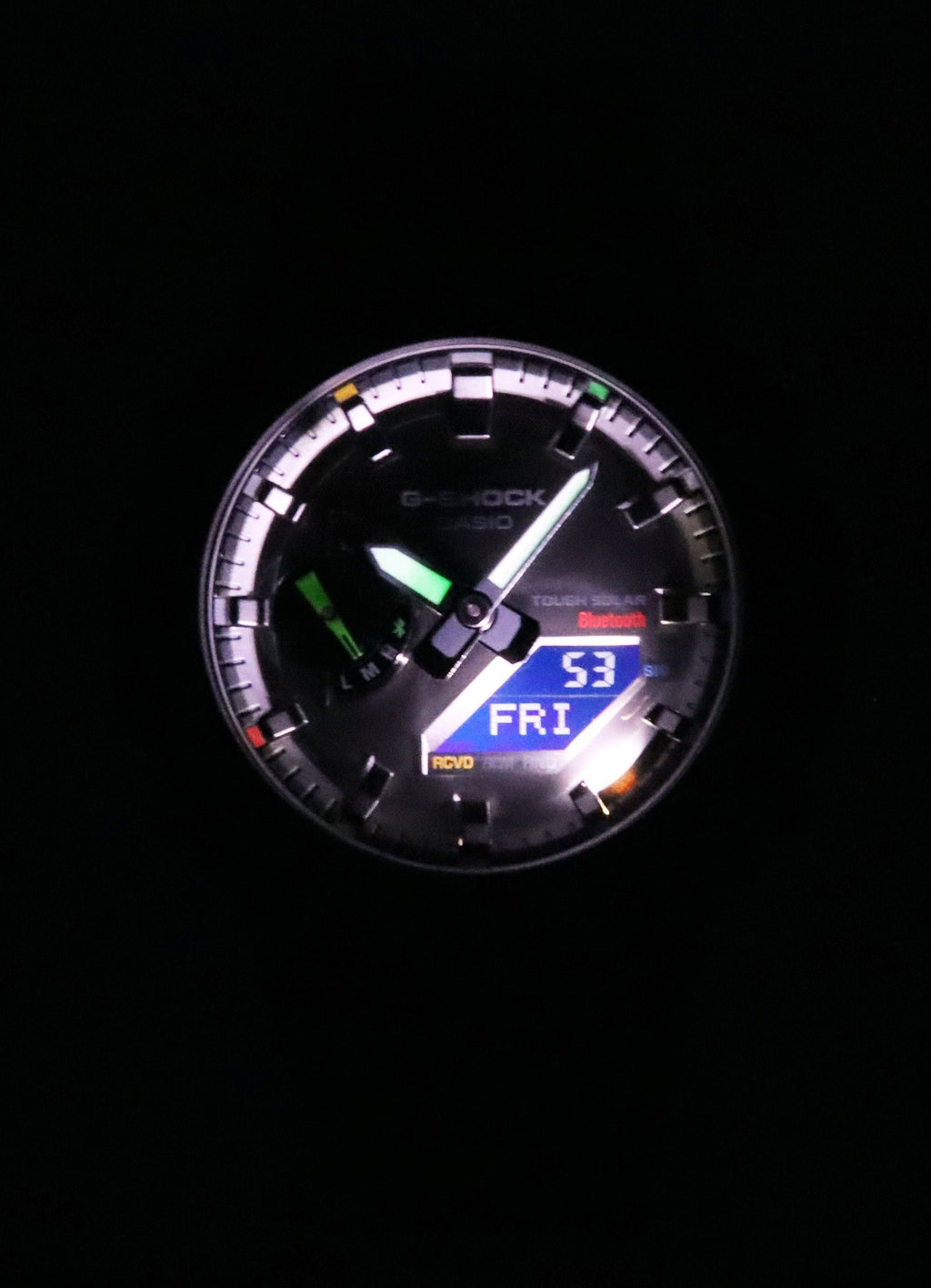 Casio G-Shock Mobile Link Analog Digital Black Dial Solar GA-B2100FC-1A 200M Men's Watch