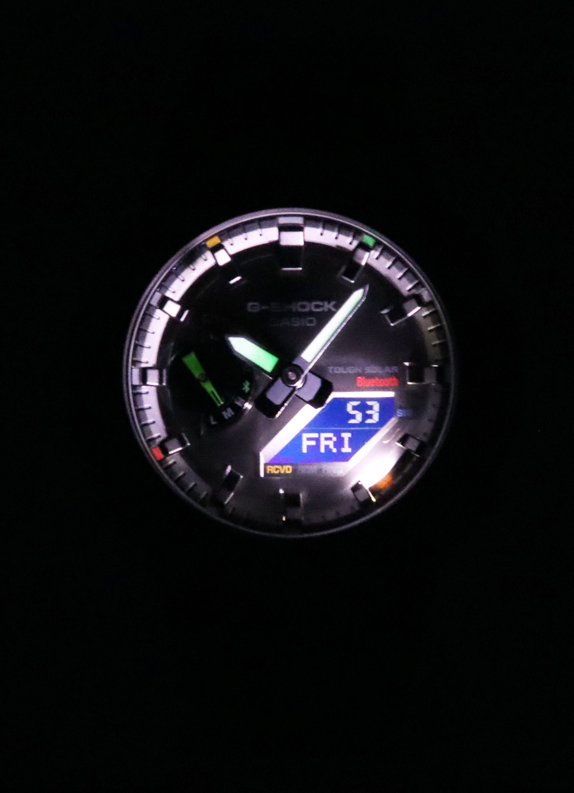 Casio G-Shock Mobile Link Analog Digital Black Dial Solar GA-B2100FC-1A 200M Men's Watch