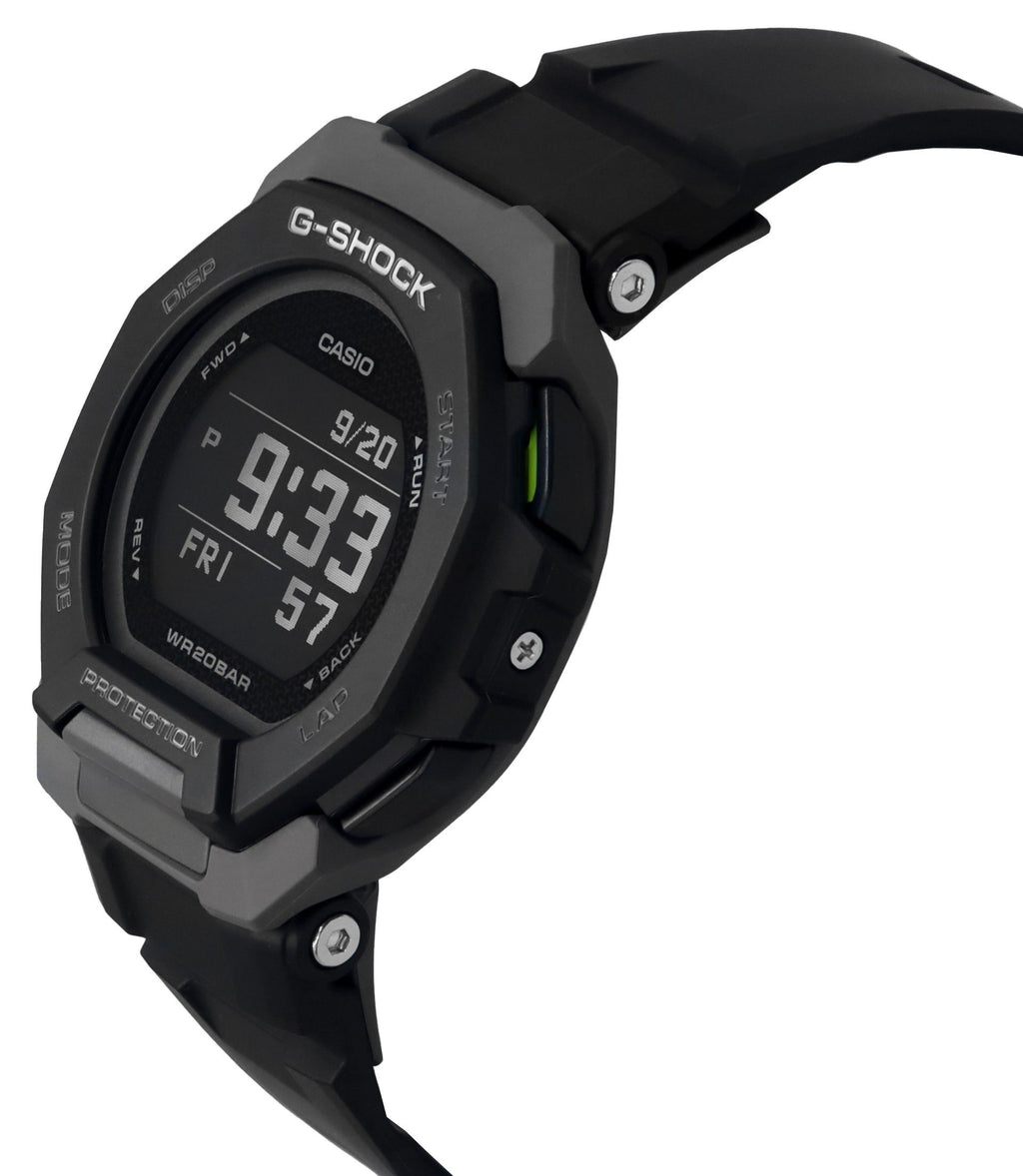 Casio G-Shock G-Squad Digital Smartphone Link Bio-Based Resin Quartz GBD-300-1 200M Men's Watch