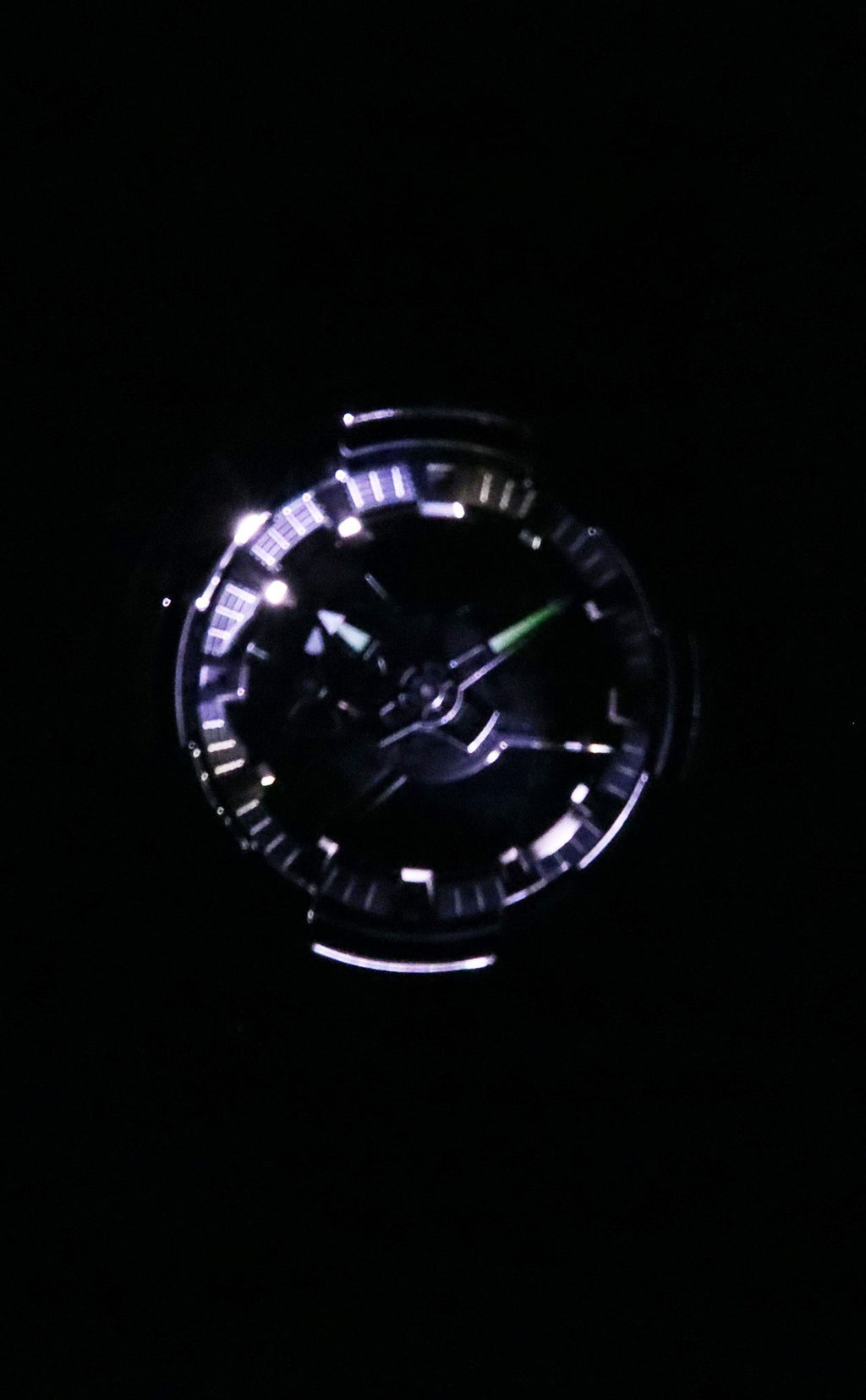 Casio G-Shock G-Steel Analog Digital Grunge Camouflage Resin Strap Black Dial Quartz GM-110GC-1A 200M Men's Watch