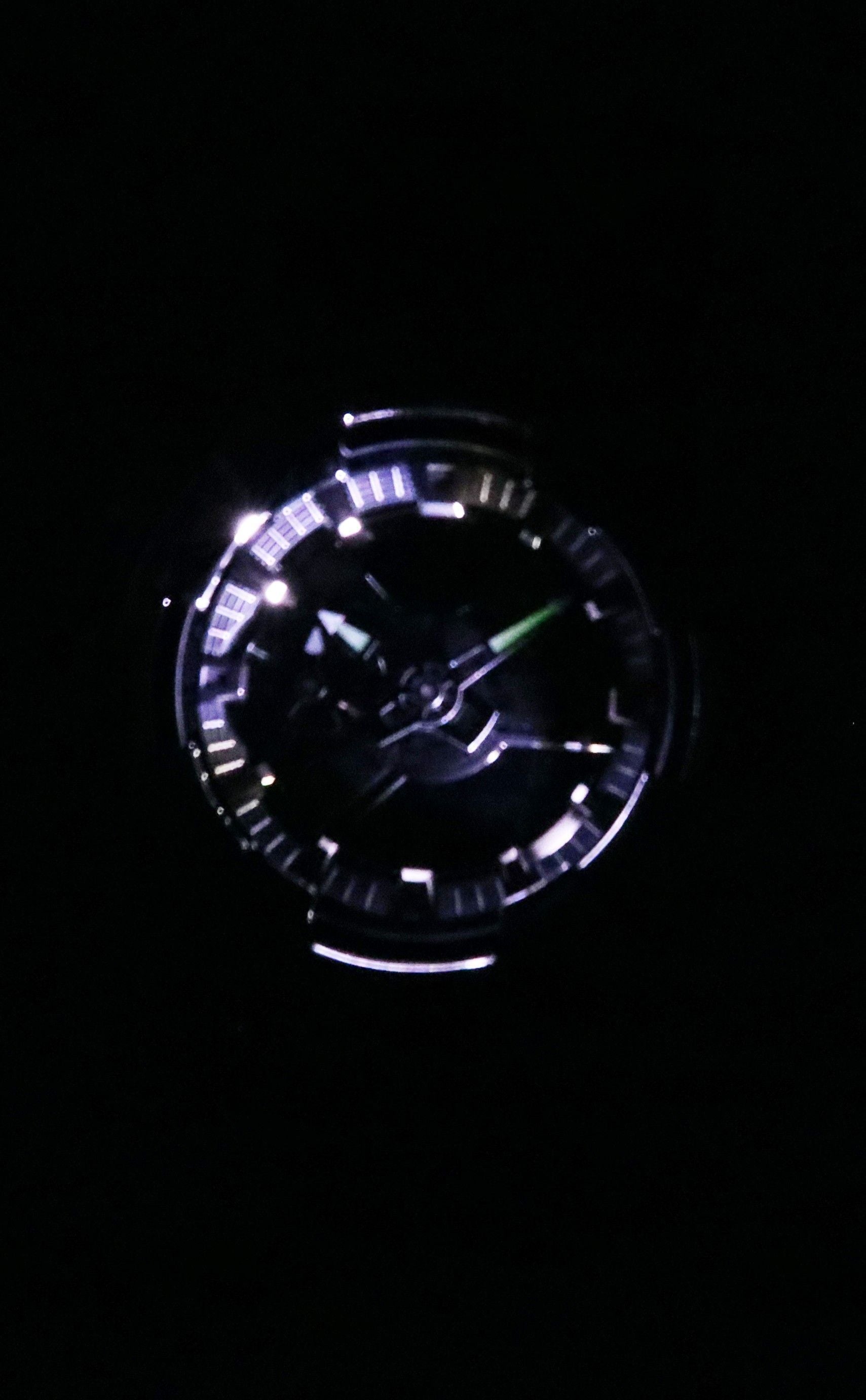 Casio G-Shock G-Steel Analog Digital Grunge Camouflage Resin Strap Black Dial Quartz GM-110GC-1A 200M Men's Watch