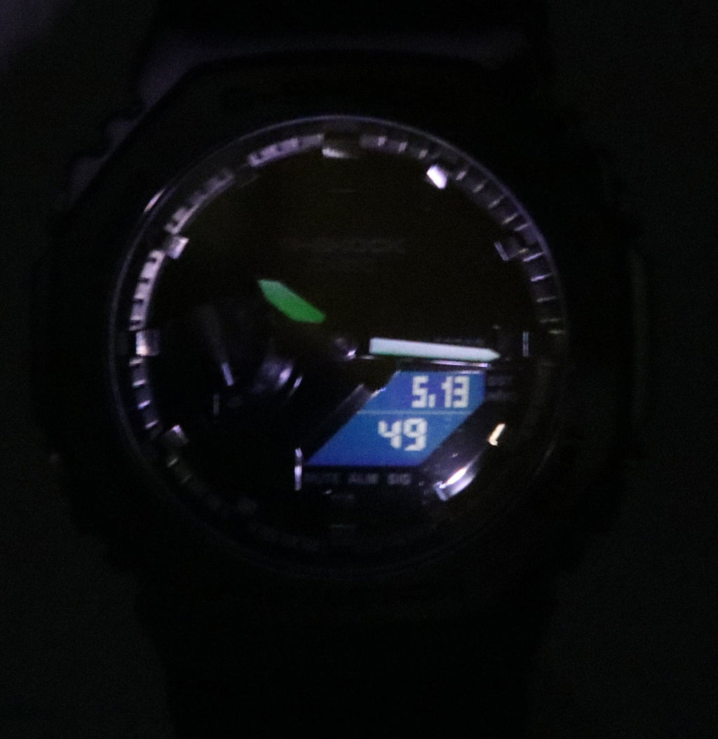 Casio G-Shock Metal Clad Analog Digital Quartz GM-2100BB-1A GM2100BB-1 200M Men's Watch