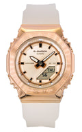 Casio G-Shock Analog Digital Bio-Based Resin Strap Rose Gold Dial Quartz GM-S2110PG-4A 200M Women's Watch