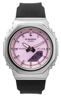 Casio G-Shock Analog Digital Pink Dial Resin Strap Quartz GM-S2110SR-1A 200M Women's Watch
