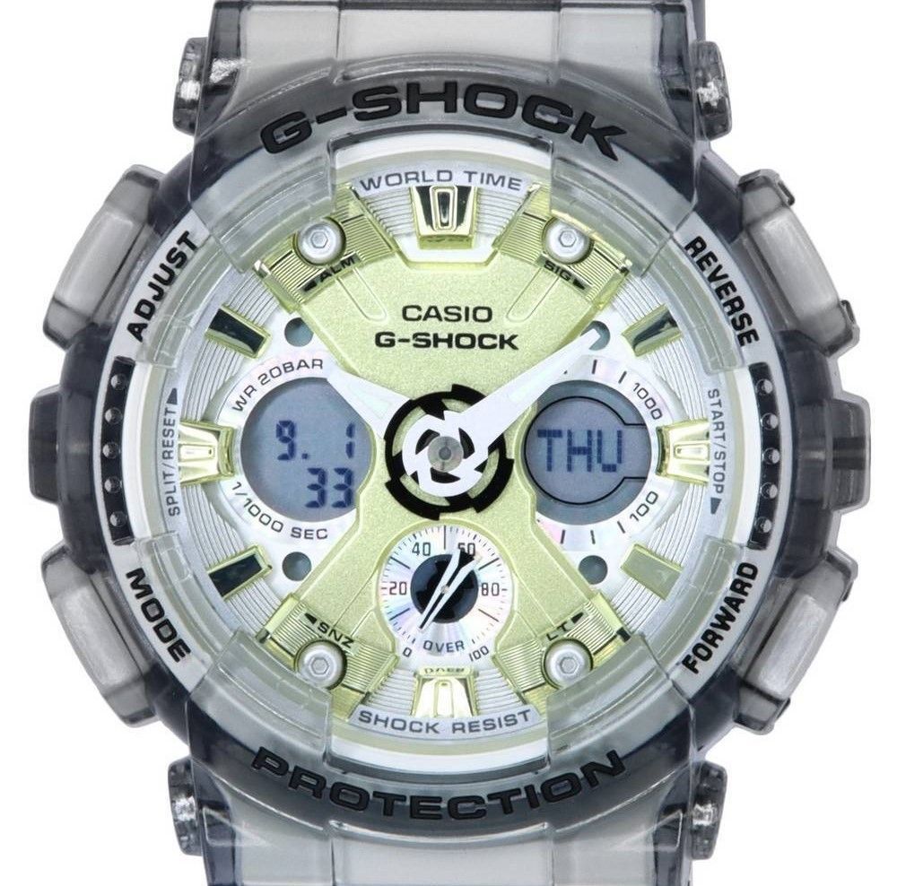 Casio G-Shock GMA Analog Digital Quartz GMA-S120GS-8A GMAS120GS-8 200M Women's Watch