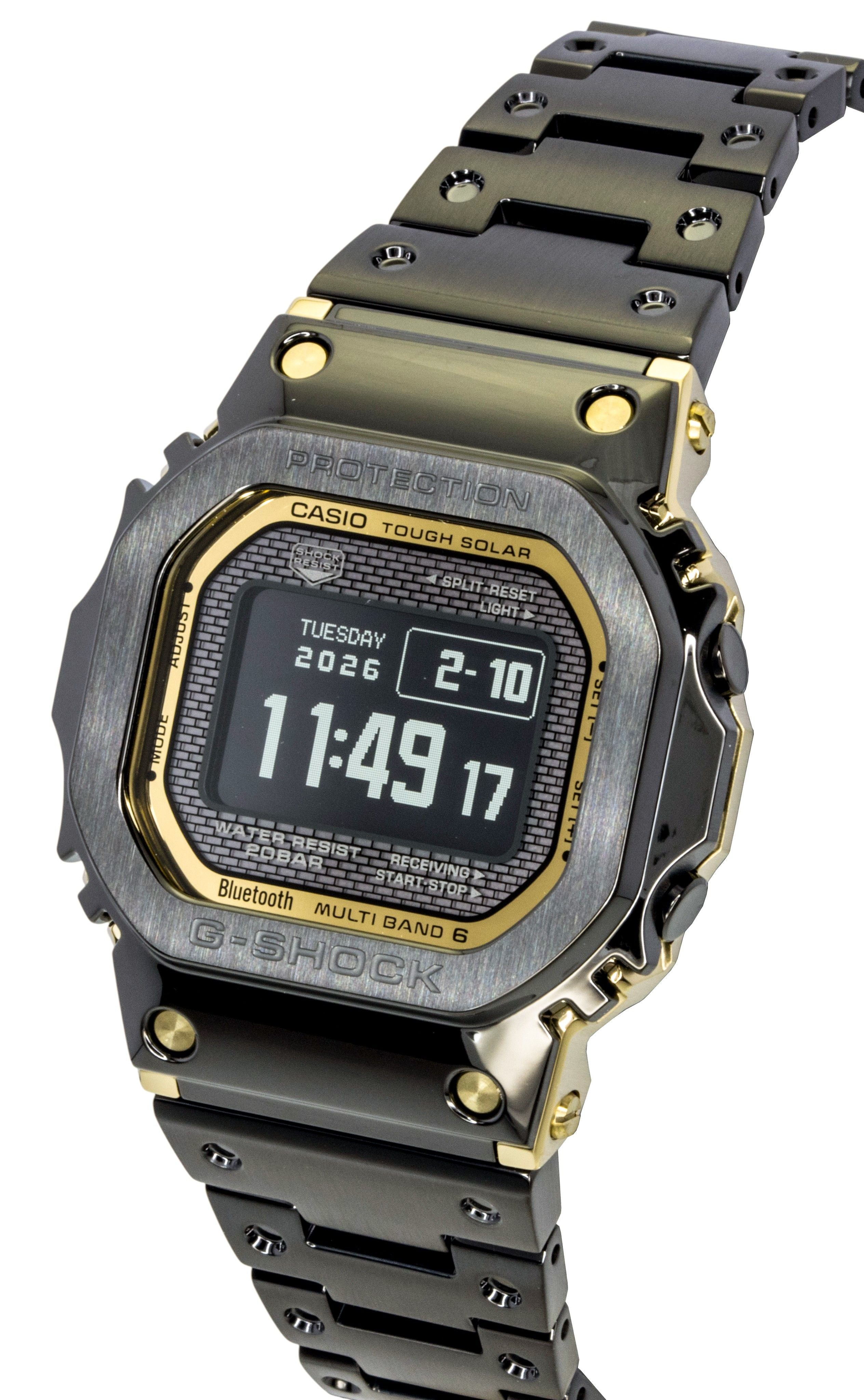 Casio G-Shock Digital Full Metal Smartphone Link Solar GMW-BZ5000BD-1 200M Men's Watch
