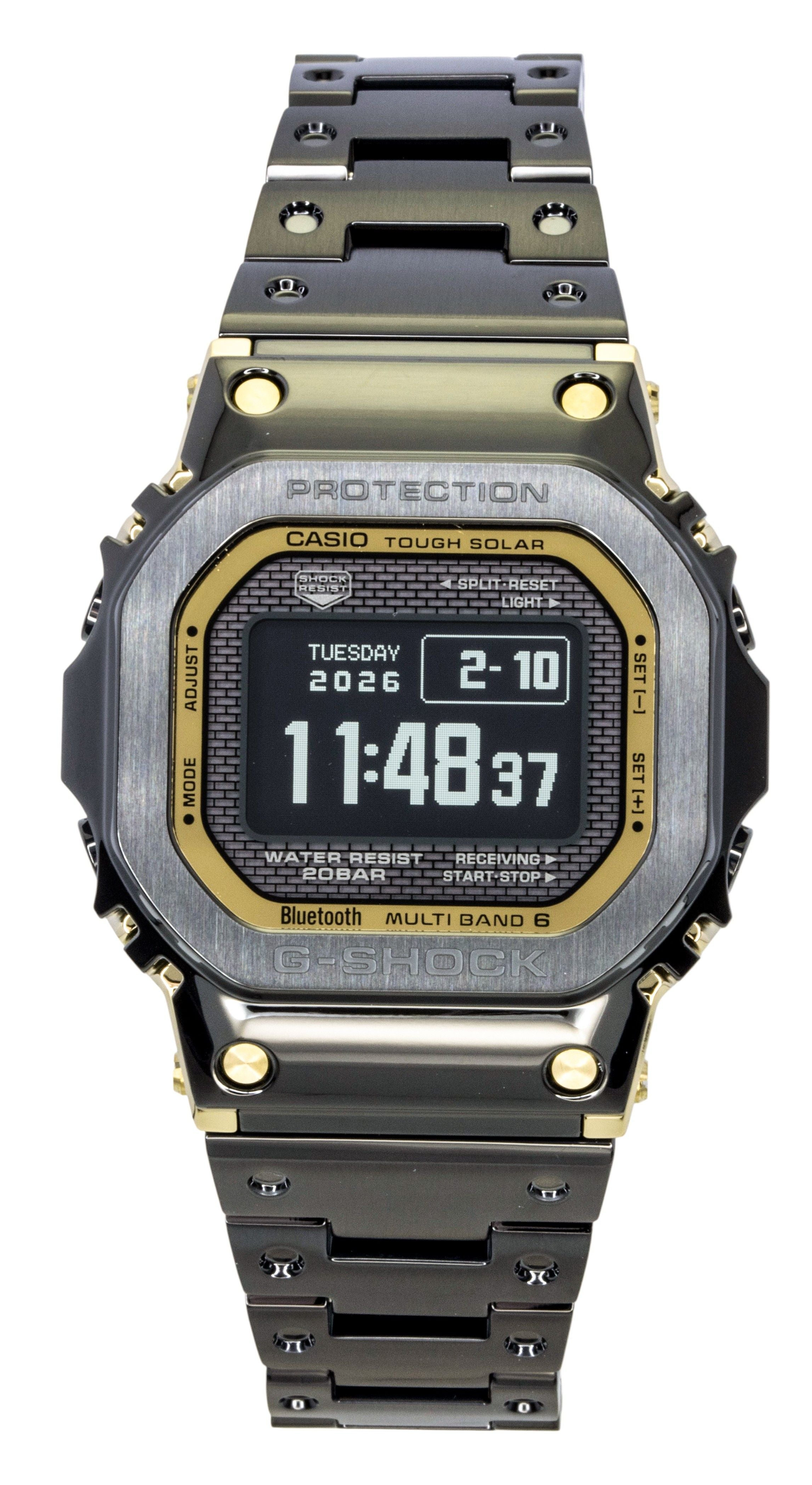 Casio G-Shock Digital Full Metal Smartphone Link Solar GMW-BZ5000BD-1 200M Men's Watch