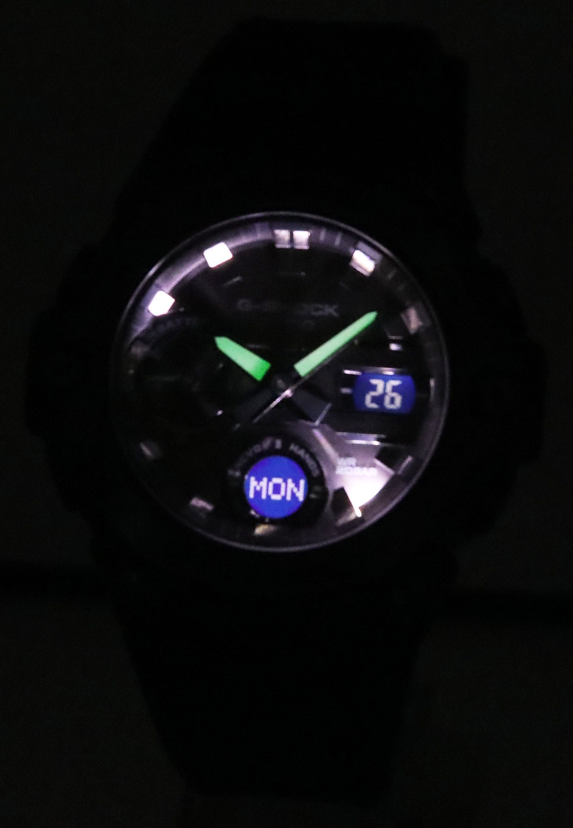 Casio G-Shock G-Steel Black Mobile Link Analog Digital Tough Solar GST-B400BB-1A 200M Men's Watch