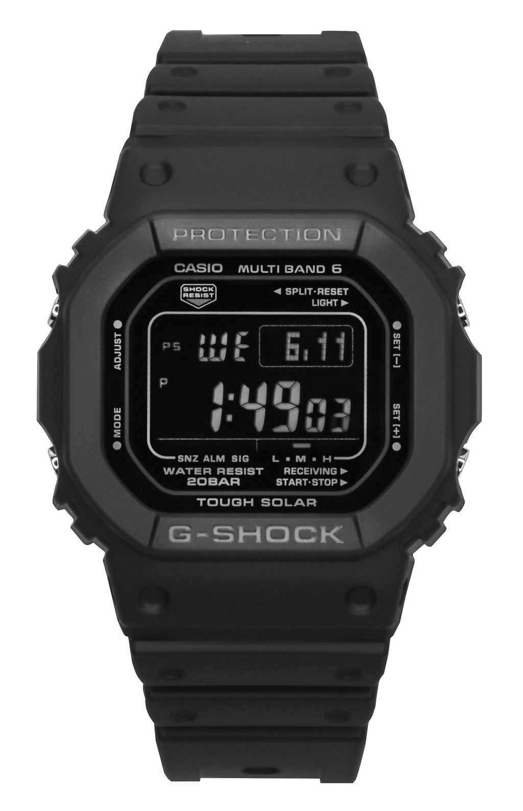 Casio G-Shock Digital Bio-Based Resin Solar GW-5000HS-1 200M Men's Watch