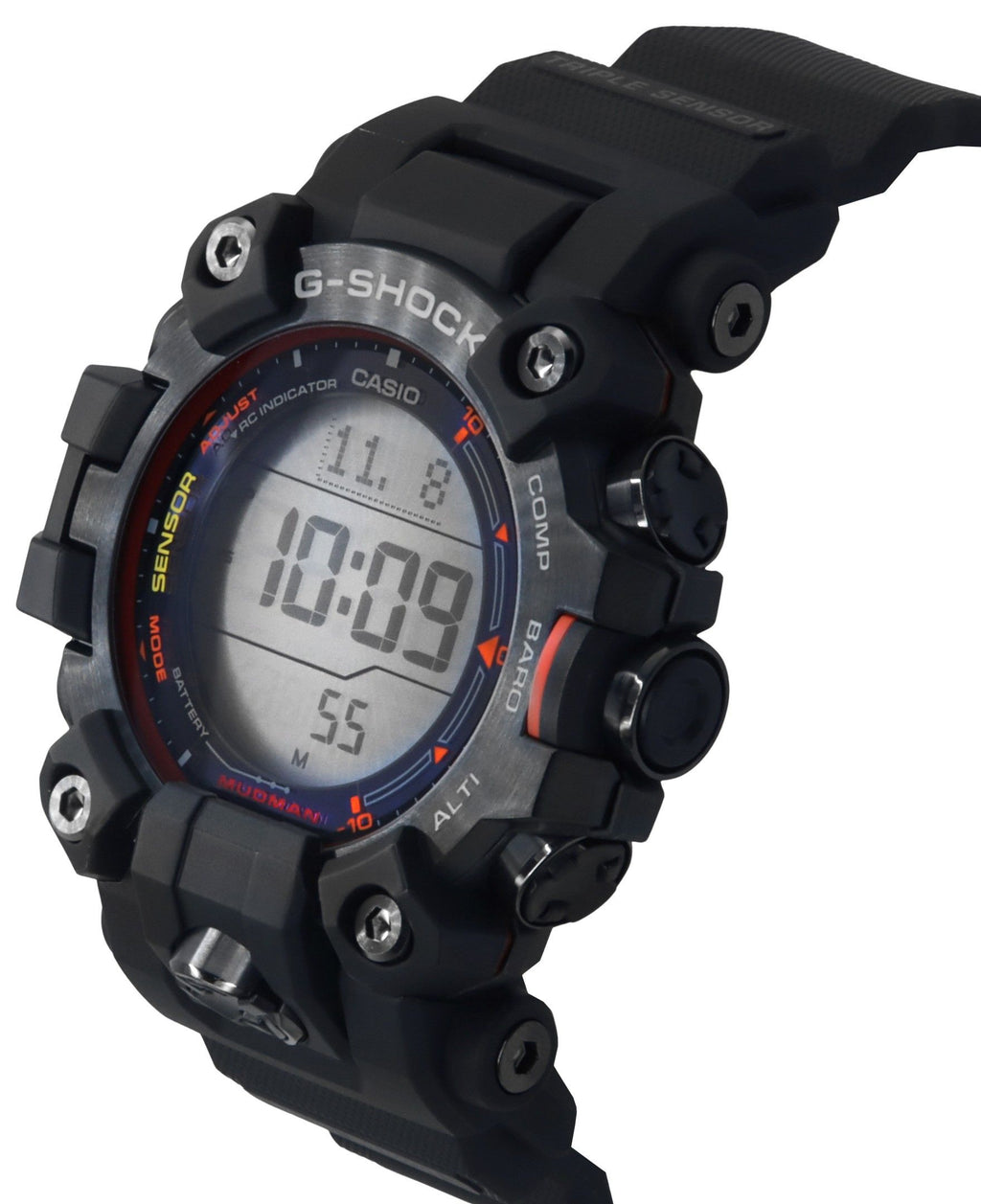 Casio G-Shock Master Of G-Land Mudman Digital Bio-Based Resin Strap Solar GW-9500MEC-1 200M Men's Watch