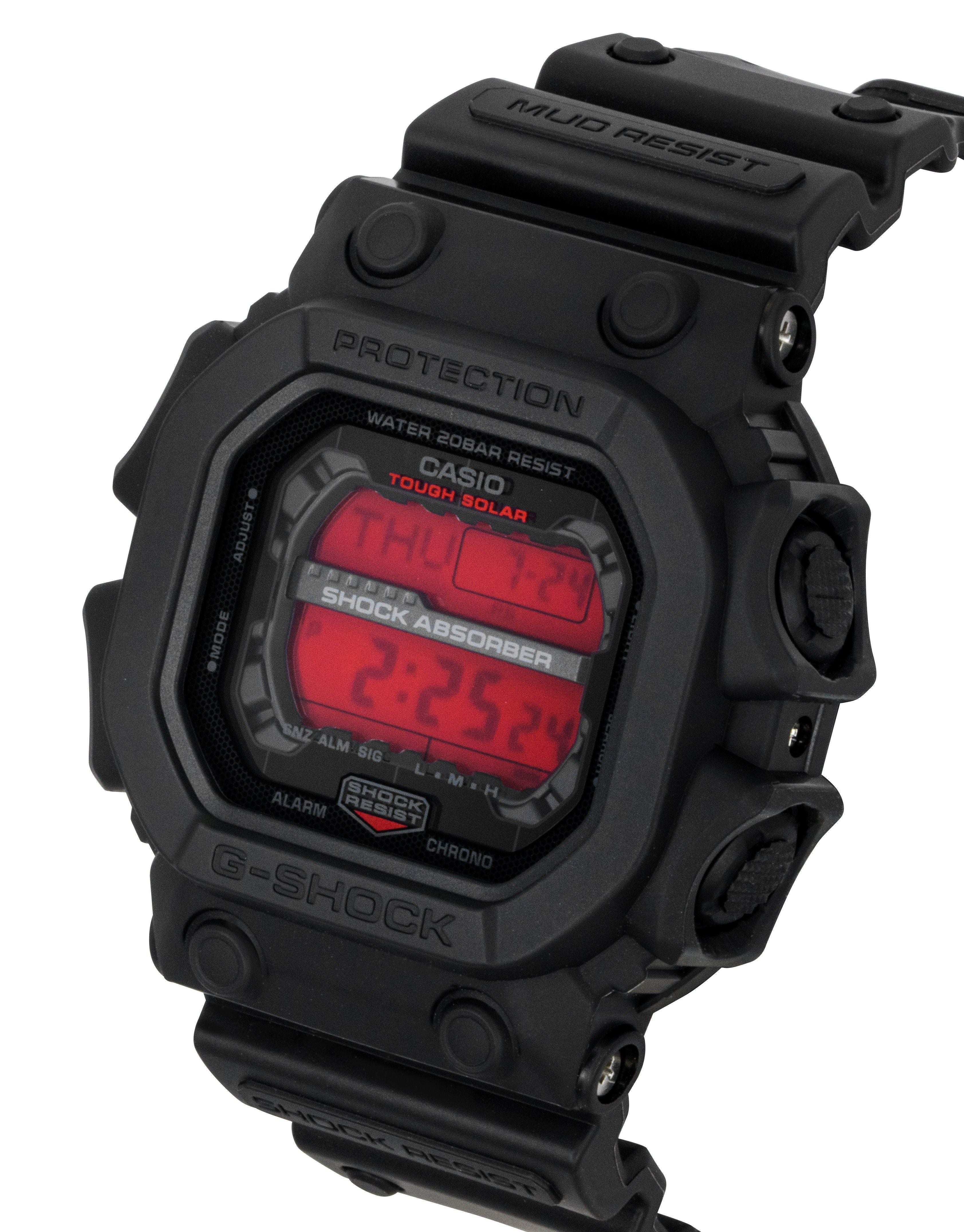 Casio G-Shock Digital Resin Strap Solar GX-56BBR-1 200M Men's Watch