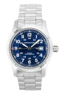 Hamilton Khaki Stainless Steel Blue Dial Automatic H70605140 100M Men's Watch