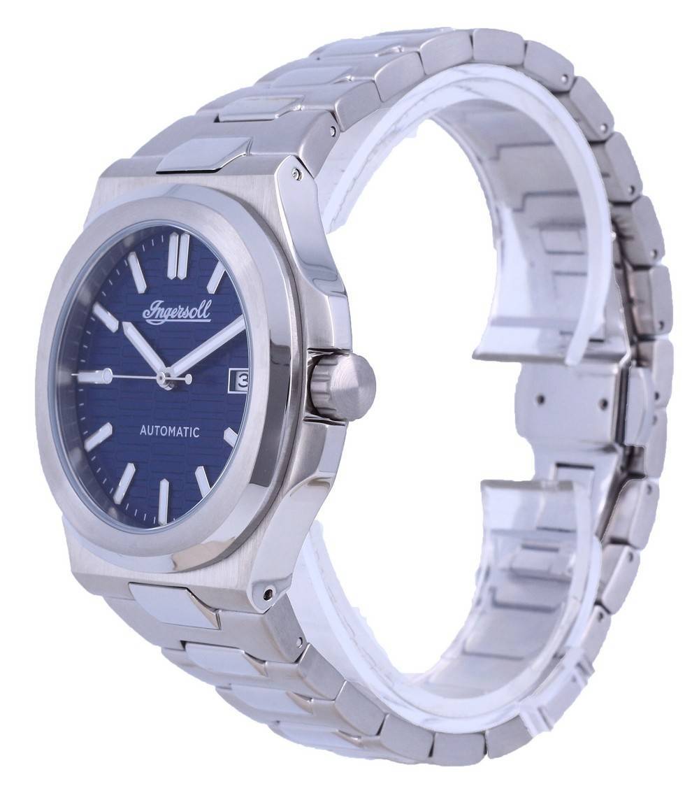 Ingersoll The Catalina Blue Dial Stainless Steel Automatic I11801 Men's Watch