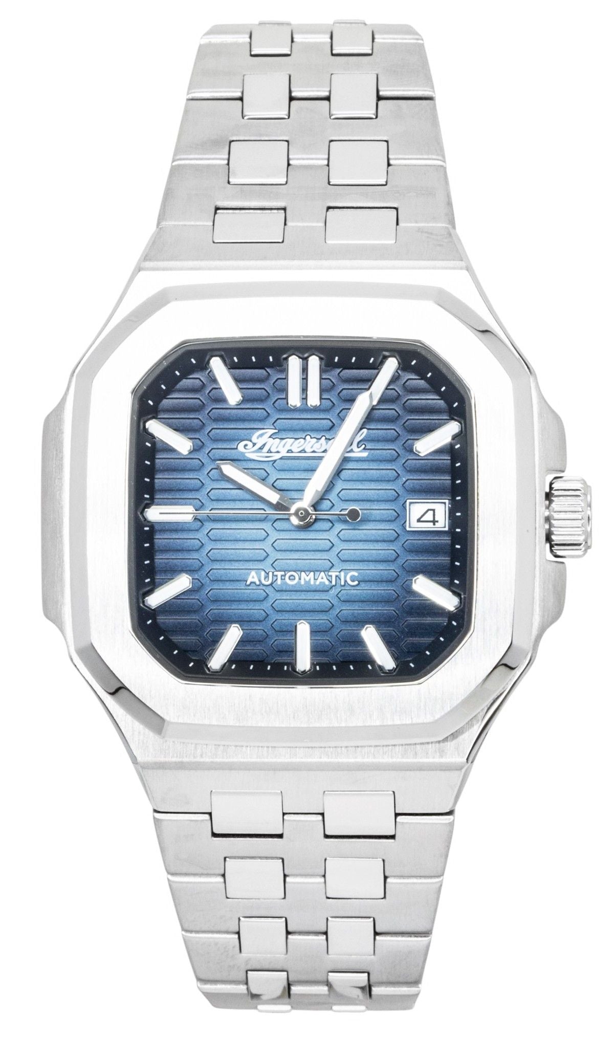 Ingersoll The Yield Stainless Steel Blue Dial Automatic I17801 Men's Watch