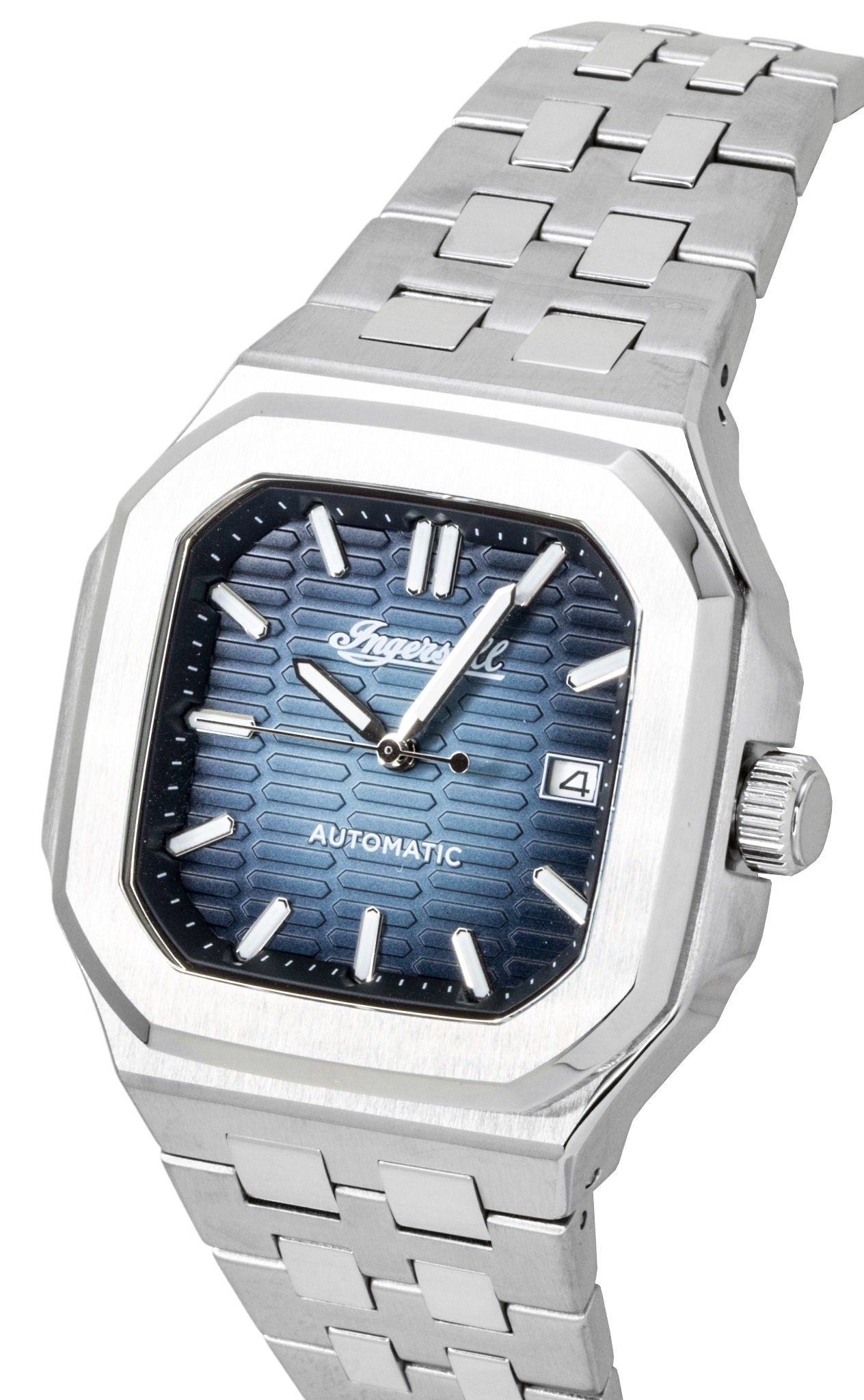 Ingersoll The Yield Stainless Steel Blue Dial Automatic I17801 Men's Watch