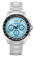 Invicta Speedway Chronograph Stainless Steel Turquoise Dial Quartz Diver's 15589 200M Men's Watch
