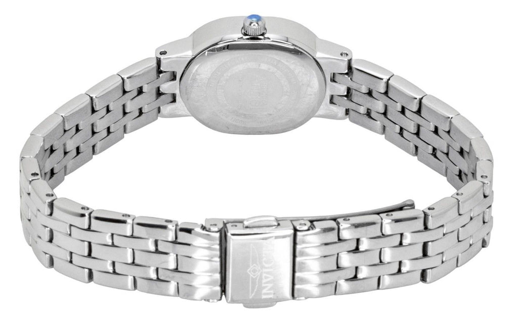 Invicta Angel Crystal Accents Stainless Steel Silver Dial Quartz 48134 Women's Watch