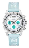 Invicta Speedway Forces Of Nature Chronograph GMT Silver Dial Quartz Diver's 49291 200M Men's Watch