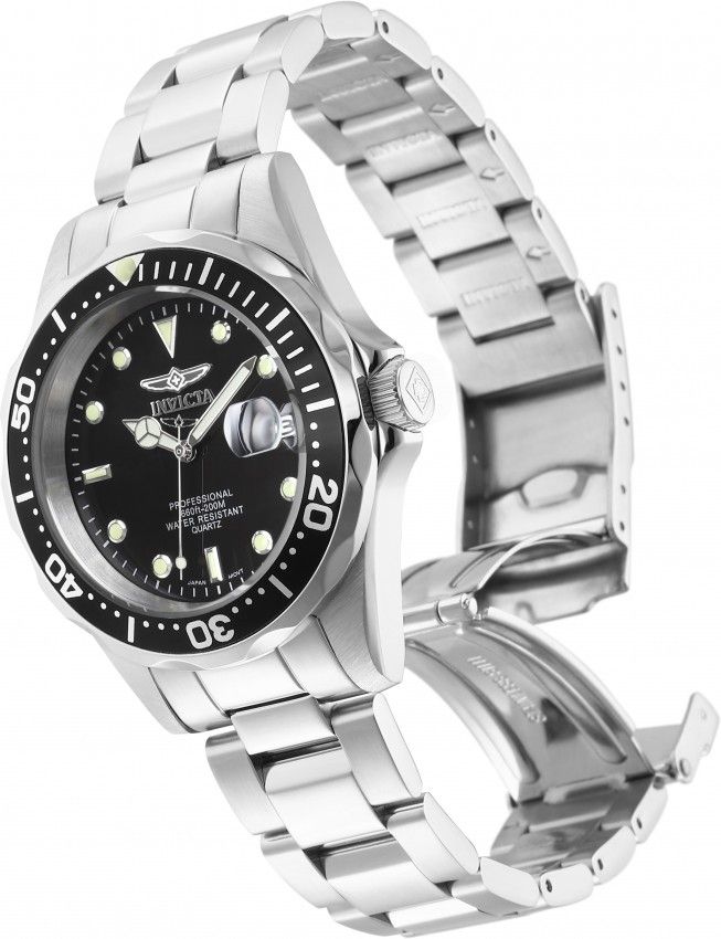 Invicta Pro Diver 200M Quartz Black Dial 8932 Men's Watch