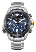 Citizen Promaster Land 35th Anniversary Chronograph Blue Dial Eco-Drive JV1006-51L 200M Men's Watch