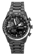 Citizen Promaster Skyhawk U830 Chronograph Black Dial Eco-Drive Diver's JV2005-58E 200M Men's Watch