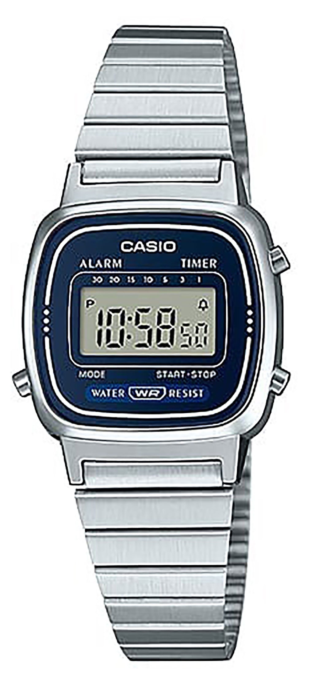 Casio Alarm Digital LA-670WA-2D LA670WA-2D Women's Watch
