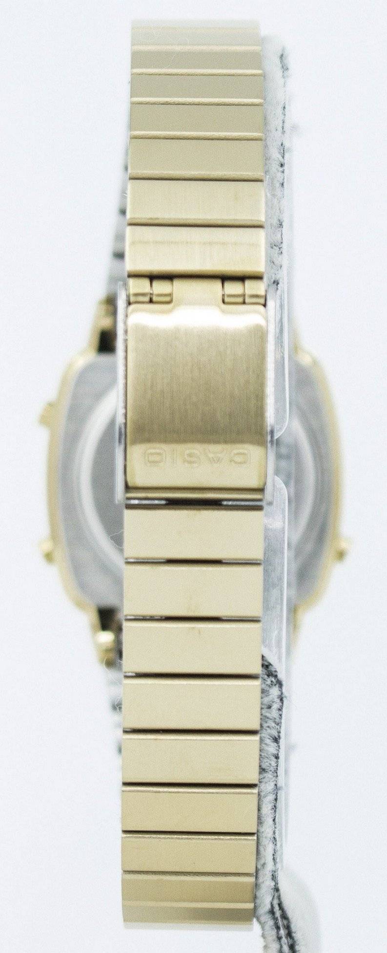 Casio Digital Stainless Steel Alarm Timer LA670WGA-9DF LA670WGA-9 Women's Watch