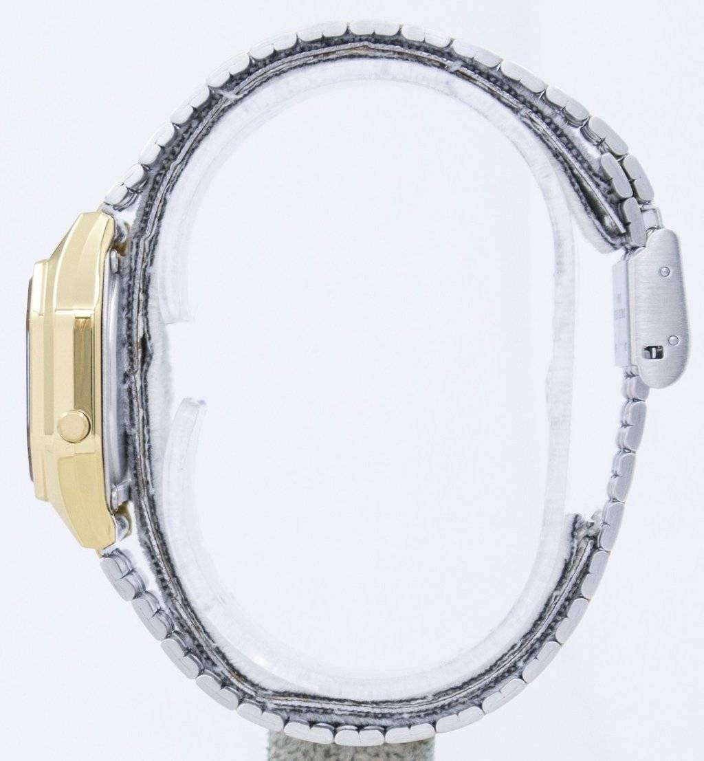 Casio Digital Quartz Stainless Steel Illuminator LA680WGA-9DF LA680WGA-9 Women's Watch