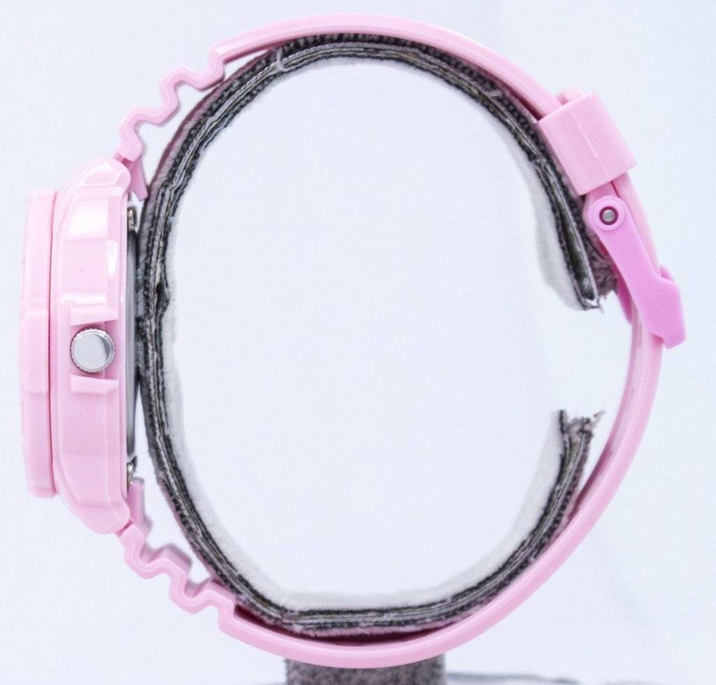 Casio Pink Resin Strap LRW-200H-4B2VDF LRW200H-4B2VDF Women's Watch