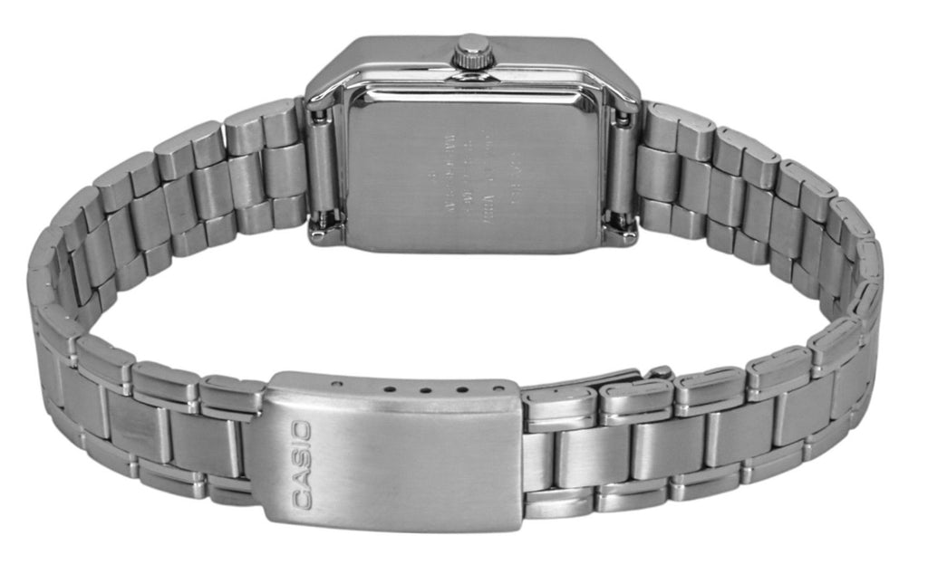 Casio Standard Analog Stainless Steel Silver Dial Quartz LTP-V007D-7B Women's Watch