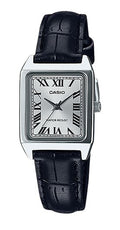 Casio Standard Analog Leather Strap Silver Dial Quartz LTP-V007L-7B1 Women's Watch