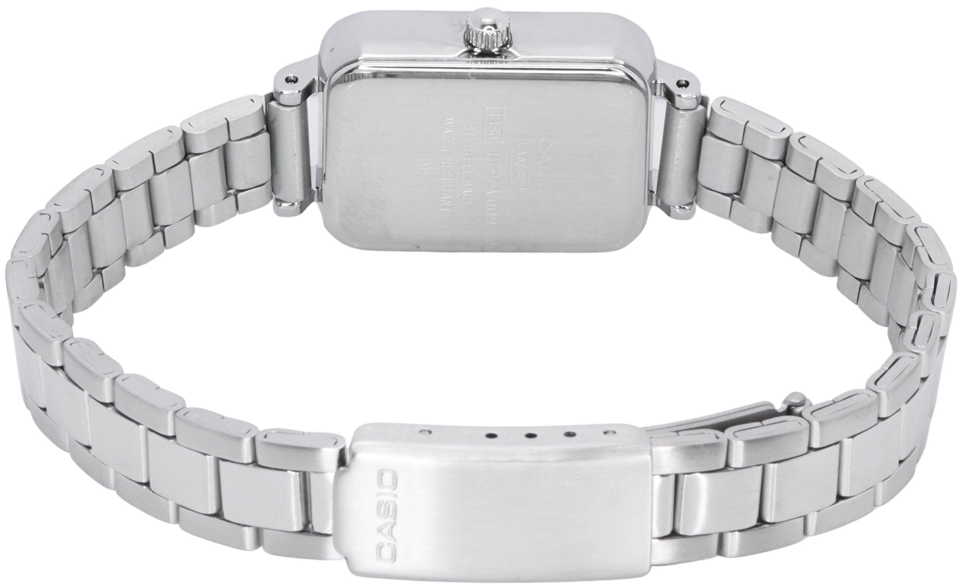 Casio Analog Stainless Steel Black Dial Quartz LTP-V009D-1E  Women's Watch