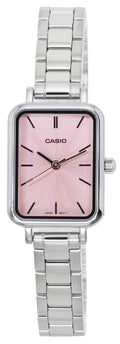 Casio Analog Pink Dial Quartz LTP-V009D-4E LTPV009D-4E Women's Watch