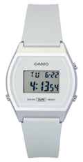Casio Digital Resin Strap White Dial Quartz LW-204-7A Unisex Watch