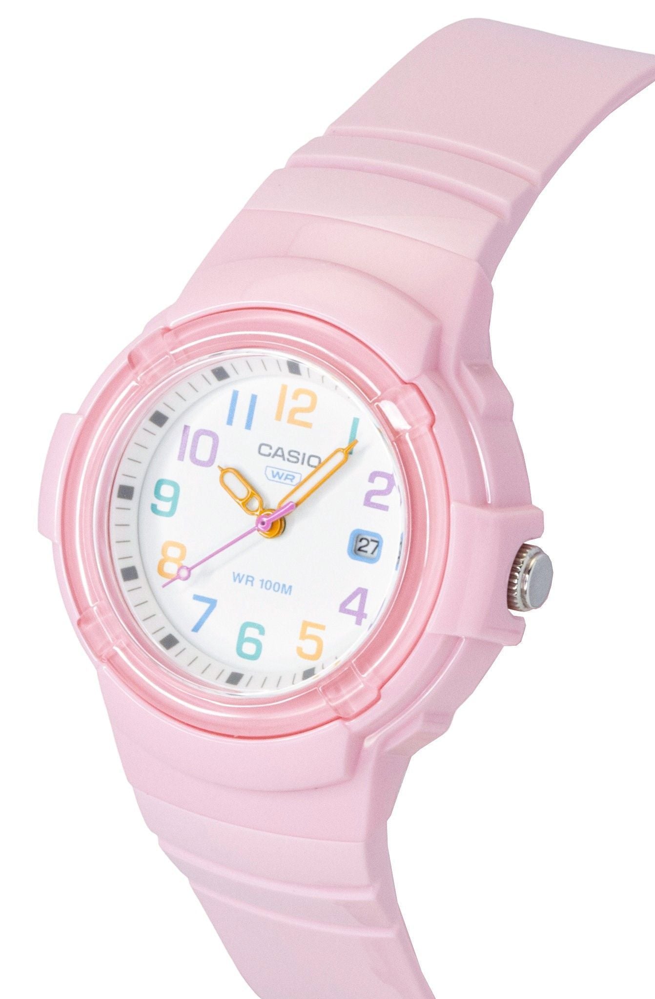 Casio Analog Bio-Based Resin Strap White Dial Quartz LX-800H-4AV 100M Women's Watch