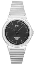 Casio Analog Stainless Steel Silver Sunray Dial Quartz MQ-24DA-1A Unisex Watch