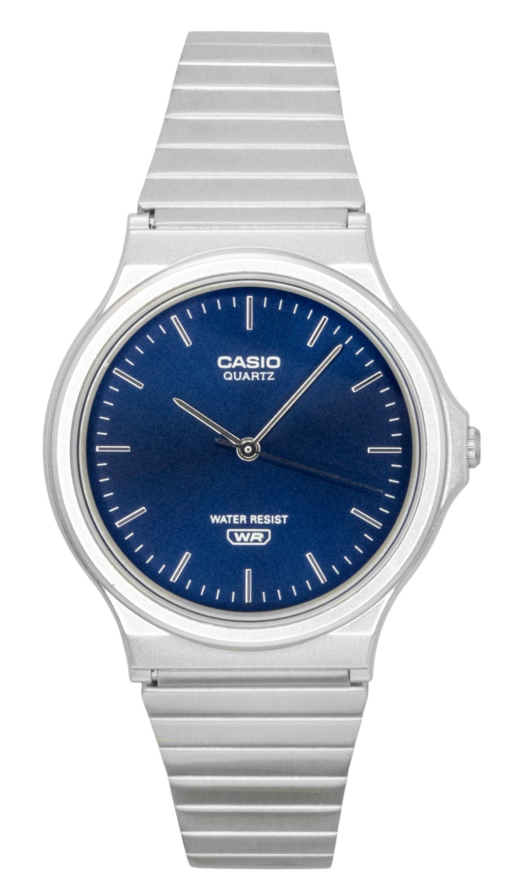 Casio Analog Stainless Steel Blue Dial Quartz MQ-24DA-2A Unisex Watch