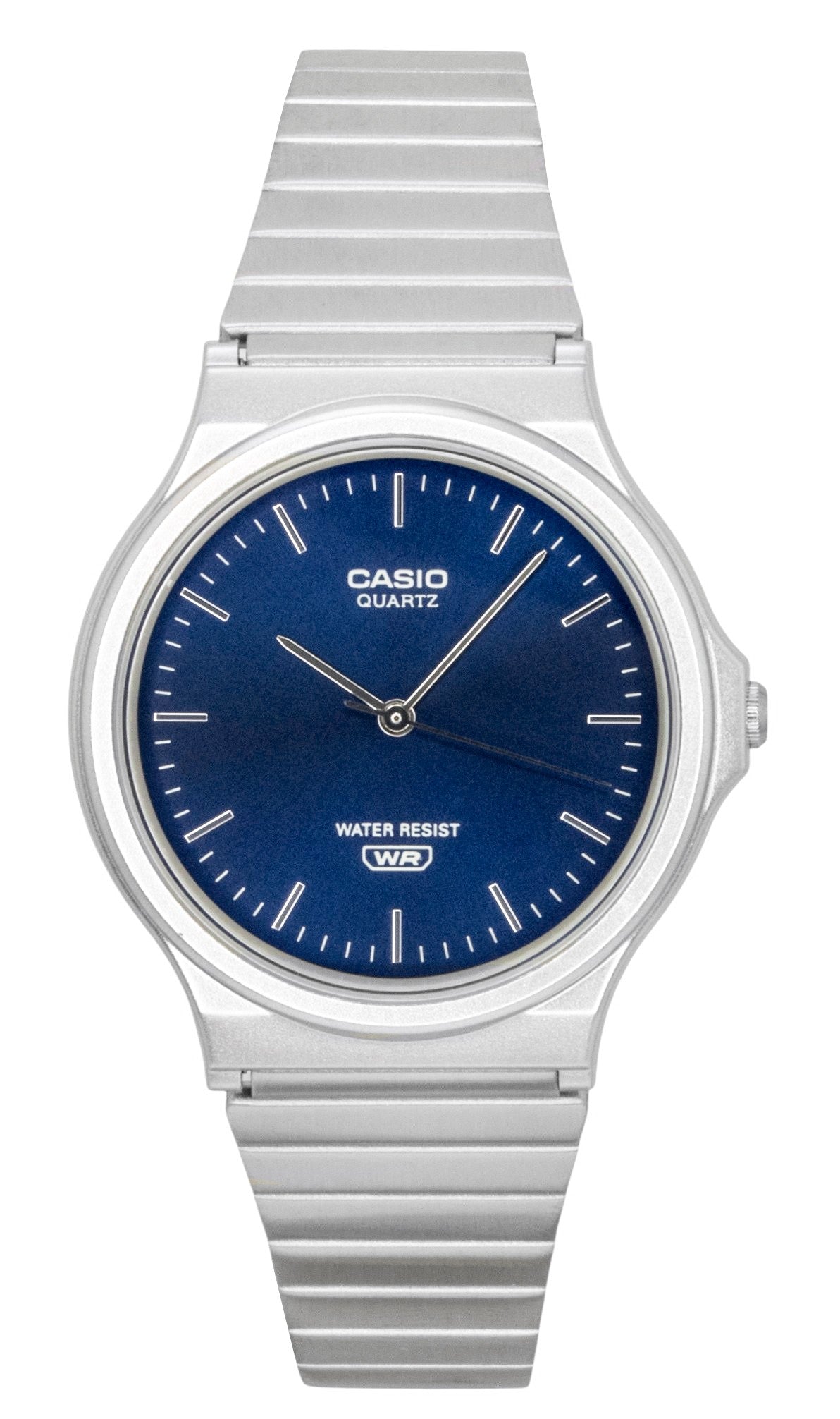 Casio Analog Stainless Steel Blue Dial Quartz MQ-24DA-2A Unisex Watch