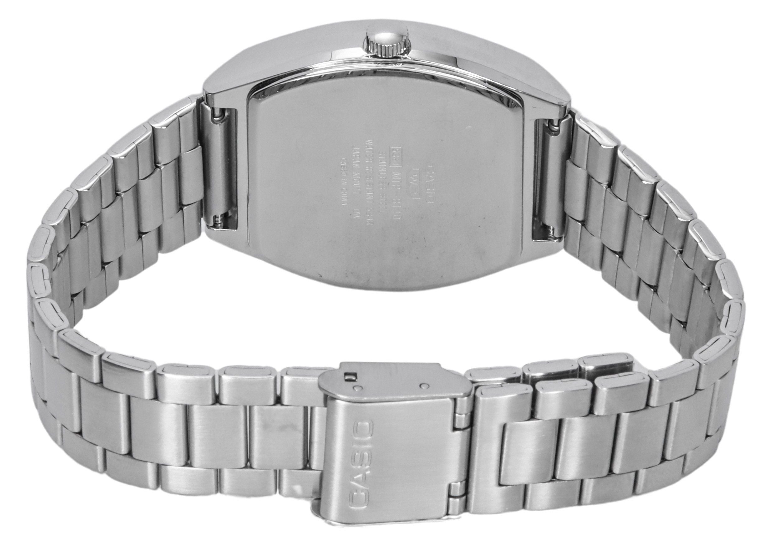 Casio Standard Analog Stainless Steel White Dial Quartz MTP-B140D-7A Men's Watch