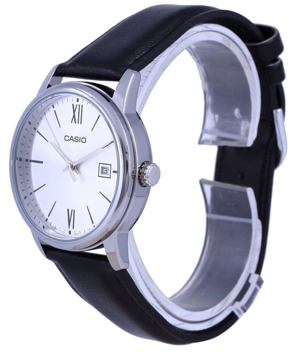 Casio Silver Dial Stainless Steel Analog Quartz MTP-V002L-7B3 MTPV002L-7 Men's Watch