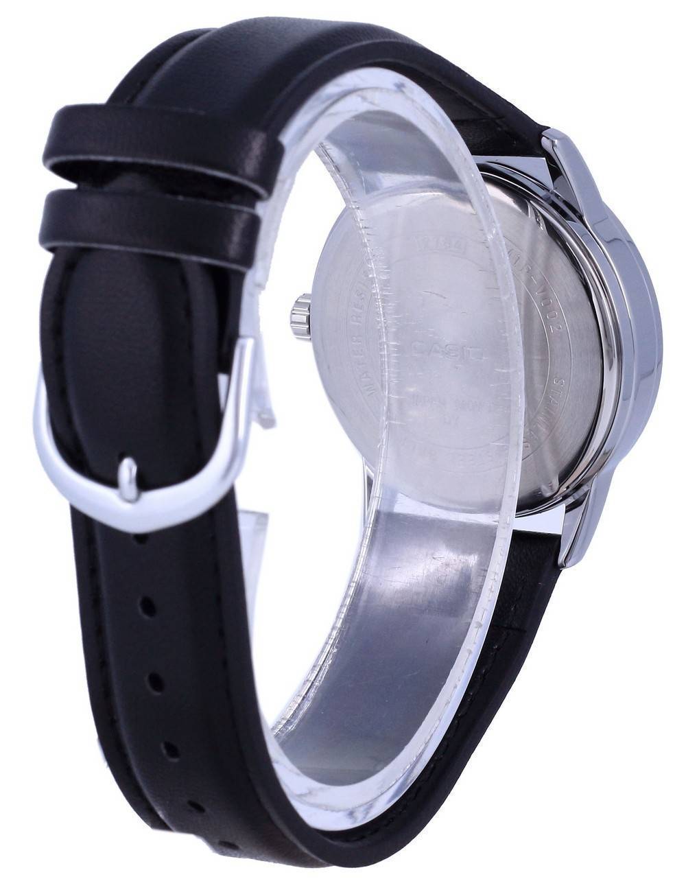 Casio Silver Dial Stainless Steel Analog Quartz MTP-V002L-7B3 MTPV002L-7 Men's Watch