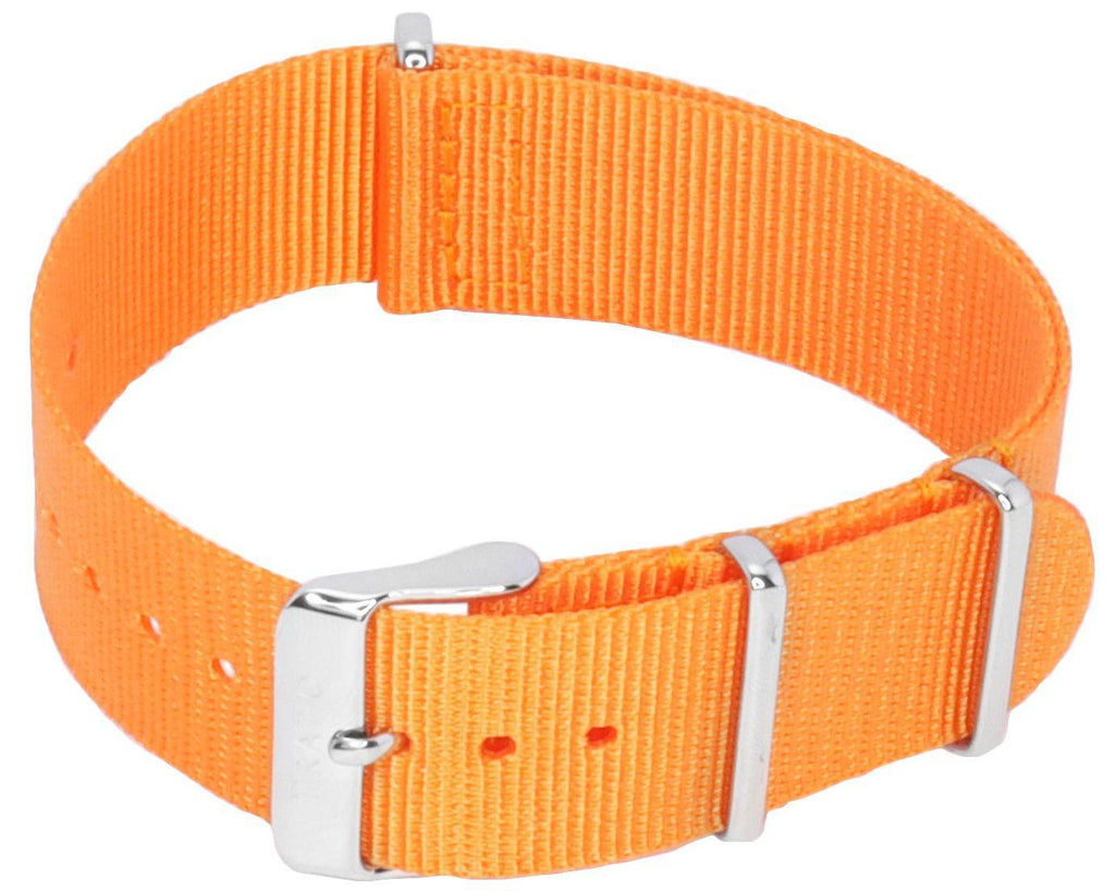 Ratio NATOR01 Orange 20mm Nylon Watch Strap