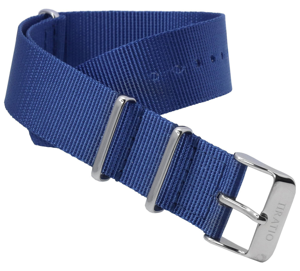 Ratio NATOR03 Navy 20mm Nylon Watch Strap