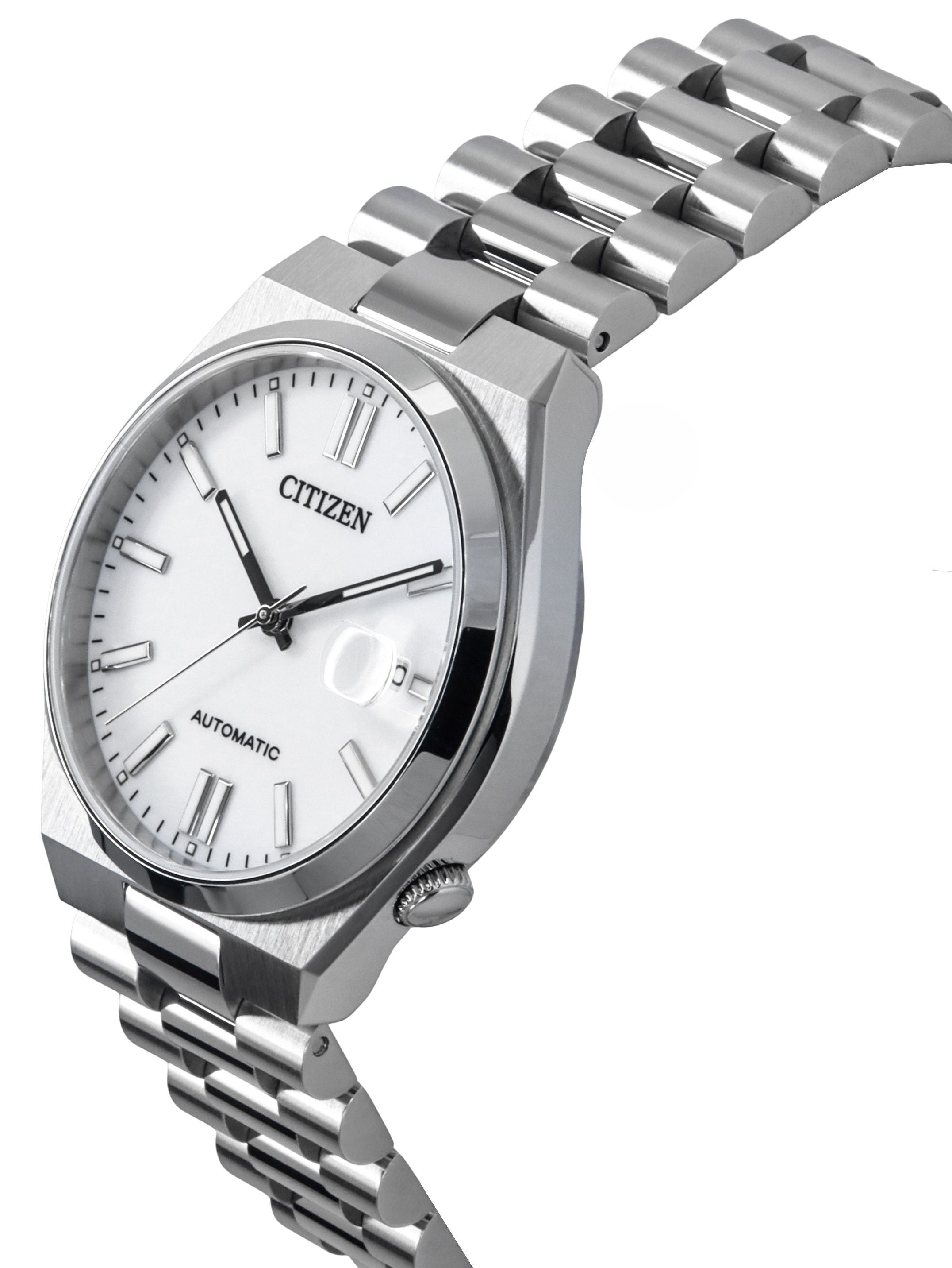 Citizen Tsuyosa White Dial Stainless Steel Automatic NJ0150-81A Men's Watch