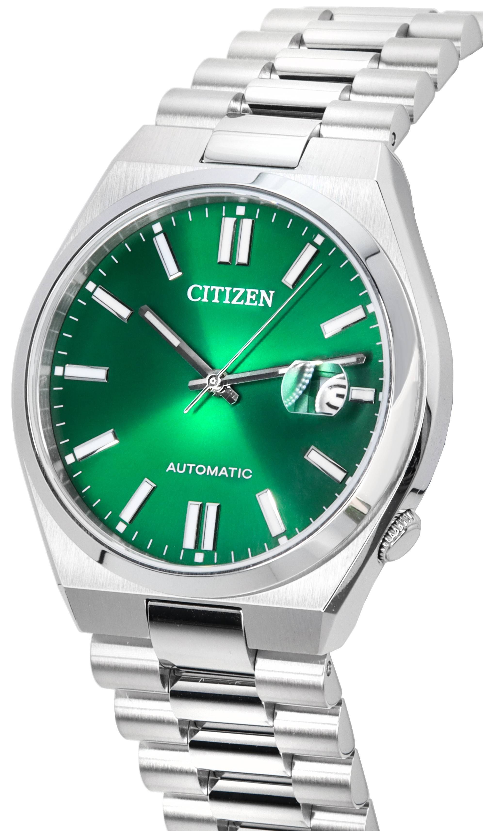 Citizen Tsuyosa Stainless Steel Green Dial Automatic NJ0150-81X Men's Watch
